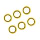 6x For MerCruiser For Mercury Drain Screw Seal Washer Yellow 26-830749