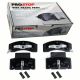 Front Brake Pads Set for 2000 Chevrolet K3500 MKD459 Semi-Metallic