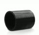 Black Straight Silicone Hose 2.5