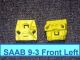 Saab 9-3 2003-2011) Cable/Rail Type Window Regulator Repair Clips 2x) FRONT