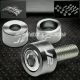J2 ALUMINUM HEADER MANIFOLD CUP WASHER+BOLT KIT FOR ACCORD CG PRELUDE GUN METAL