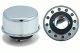 Chrome Oil Breather Cap Valve Cover Twist On In New FITS ALUMINUM COVERS A25