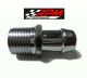 Chevy 1/2 NPT 5/8 Barb Chrome Steel Fitting Intake Manifold Heater Hose SB BB A4