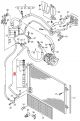 Genuine VW CC Passat Coupe a/c condenser 3C0820411D