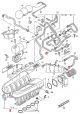 Genuine AUDI R8 422 423 427 429 Intake Manifold 07L133185N
