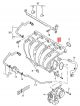 Genuine VW Beetle Cabrio Cabriolet Bettle Golf R32 Intake Manifold 07K133201M