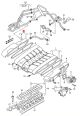 Genuine VW Phaeton 3D1 3D2 3D3 3D4 3D6 3D7 Intake Manifold Right 07C133262S