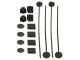 Electric Fan Tie Kit With Four Brackets For SPAL Fans