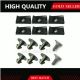 Set of 14 Engine Lower Cover Pin Screw & Bolt &Access Clips For Honda CR-V Civic