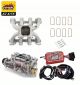 skspeed LS1 Carb Intake Kit -Edelbrock Victor Jr/MSD 6014/Edelbrock 750 Carb