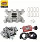 LS1 Carb Intake Kit - Edelbrock 71187 RPM Intake/MSD 6014 Ignition/Brawler 650