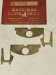 1932-1941 Ford-Mercury 8 Cyl Engine Crankshaft Rear Main Bearing Shims 1/64