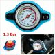 Blue 1.3 Bar Thermo Thermostatic Radiator Cap Cover Water Temperature Gauge New