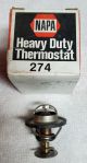 Napa 274 Heavy Duty 195 Degree Thermostat 1987-89 Buick 87-91 Chevy 87-88 Olds