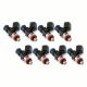 Injector Dynamics 1340cc Injectors- 34mm Length-No Adapt Top14mm O-Ring)/15mm