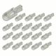 20pc T10 194 168 W5W 2825 COB LED License Plate Interior Light Bulbs 6000K White