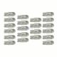 20PC T10 194 168 W5W 2825 COB LED License Plate Interior Light Bulbs 6000K White