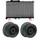 Bottom Radiator Lower Mount Rubber Cushion Bushing For Acura Integra TSX