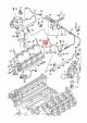 Genuine Intake Manifold Lower Part Left 079133109BC