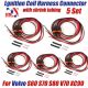5x Ignition Coil Harness Connector Plug For Volvo S60 S70 S80 V70 XC90 9456341