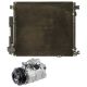 For Cadillac STS V8 2005-2009 OEM AC Compressor w/ A/C Condenser & Drier CSW