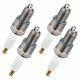 Set of 4 Iridium Spark Plugs 5534 for Maserati 228i 425 Biturbo Mistral Spyder