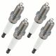 Set of 4 Iridium Spark Plugs 6341 for Dodge Ramcharger Stratus W150 W250 W350