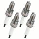 Set Of 4 Iridium Spark Plugs Fit For Honda 1981 ATC200 Base 2120