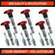 Swan Ignition Coil & NGK Spark Plug Pack for Audi A4 A6 Avant Quattro 3.0L V6