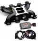 EZKLS SK Speed LS Carb Conversion Holley 300-130BK Single Plane Intake/MSD 60143