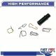 FRONT DISC BRAKE HARDWARE KIT FITS HUMMER H1 2003 # H5552