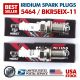 2 Pcs Iridium Spark Plugs 5464 BKR5EIX-11 For Kia Hyundai Toyota High Quality