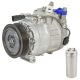 For Audi A4 Quattro 2004 2005 2006 OEM AC Compressor w/ A/C Clutch & Drier GAP