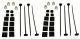 OPL Electric Radiator Fan Mounting Kits