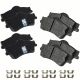 Rear NAO Brake Pad Set For 2008-2009 Pontiac G8 2011-2017 Chevrolet Caprice