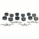 Front NAO Brake Pad Set For 2006-2013 Chevrolet Corvette 12 Pad Set