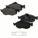 Front Semi-Metallic Brake Pad Set For 1995-2000 Ford Contour w/ Rear Disc Brake