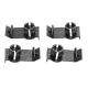 4xWindow Regulator Clips Plastic Black Front Left Right for BMW x5 2000-2006 HQ
