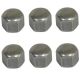 Acorn Cap Nut Kit Oil Drain/Sump Plate 6mm Set of 6,  Fits VW Bug,  Bus,  S/B,  Ghia