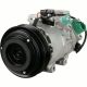 GPD A/C Compressor with 6 groove pulley Direct Fit