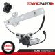 Power Window Regulator For Ford Escape Mercury Mariner Bolt On Rear Left 748-617