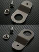 2 x Gunmetal Aluminum Radiator Stay Mount Bracket Gasket Screw for S2000 Integra