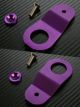 2 x Purple Aluminum Radiator Stay Mount Bracket Gasket Screw for S2000 Integra