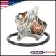 Coolant Thermostat w/ Gasket For VW Golf Beetle Jetta 1998-2006 050121113C