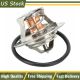 Engine Coolant Thermostat w/ Gasket For VW Golf Beetle Jetta 050121113C