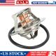 Engine Coolant Thermostat w/ Gasket For Audi TT Quattro 050121113C