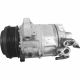 GPD A/C Compressor with 6 groove pulley Direct Fit