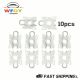 10Pcs Window Regulator Sliding Pivot Clips for BMW E92 E93 51321938884 USA