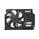 For Mini Cooper Countryman 18-23 Radiator And Condenser Fan W/ One Big Fan CAPA