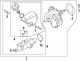 Genuine Nissan Booster Assembly 46007-5MS2B
